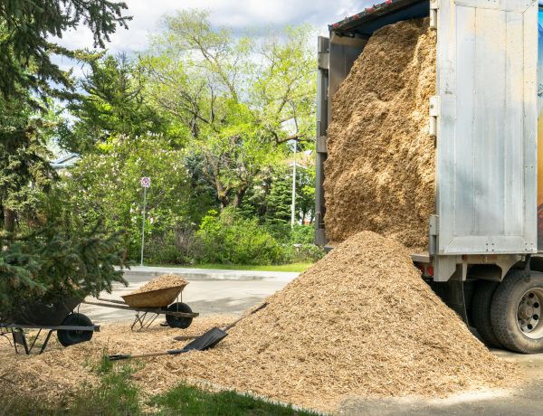 Wood Chips Delivery in Newport Beach