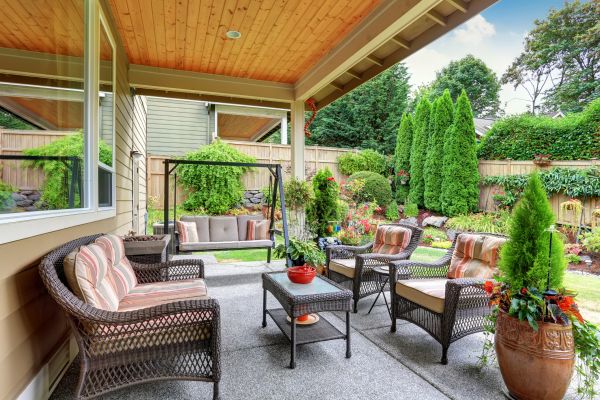 Terrace Landscaping in Newport Beach