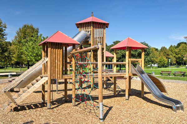 Playground Mulching Service in Newport Beach