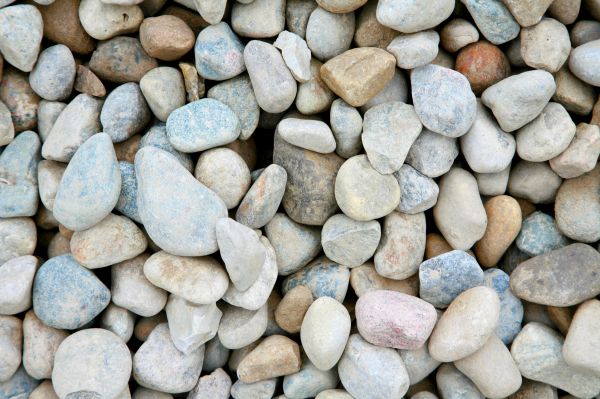 River Rock Installation in Newport Beach