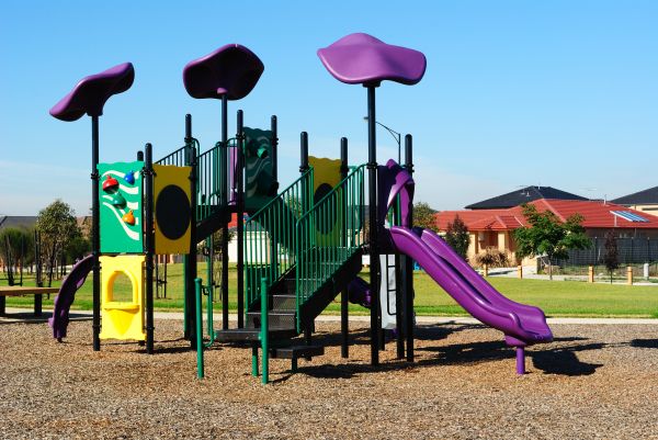 Playground Mulch Removal in Newport Beach
