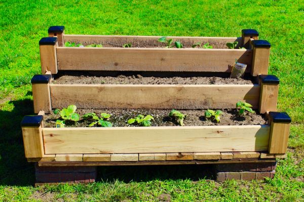 Raised Garden Bed Installation in Newport Beach