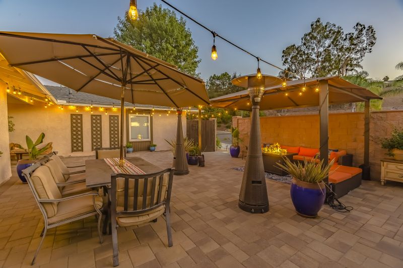 Finished Outdoor Living Area