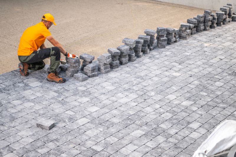 Large-format pavers
